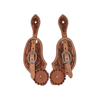 Lanières Éperons Floral Conchos | El Pinto