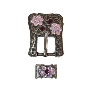 Boucle Silver Antique Rose Pale