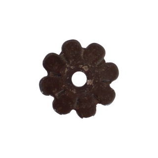 Molettes 8 points Faible Brun