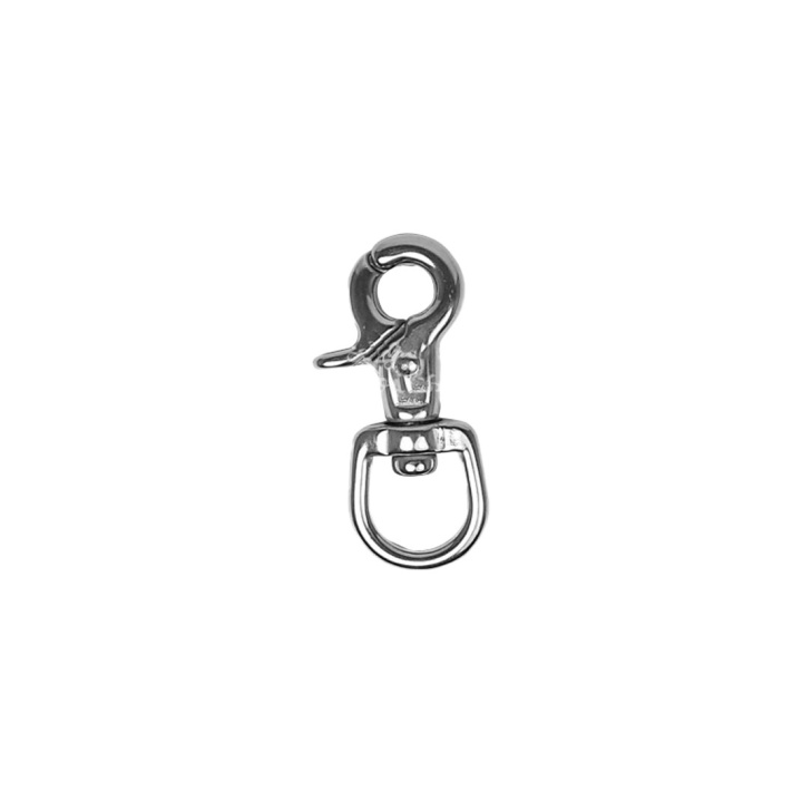Mousqueton Mexicain Rond (inox)