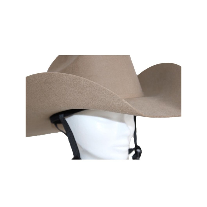 Chapeau Coque Feutre Beige