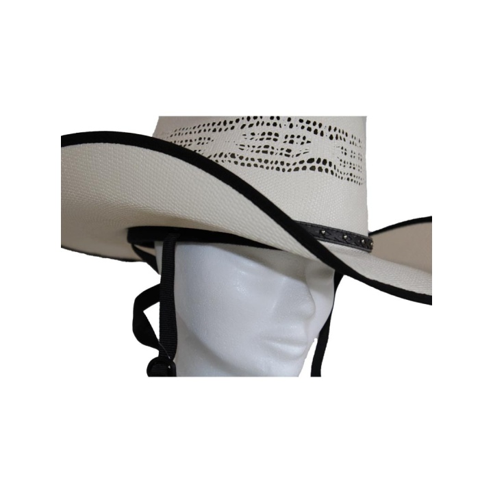 Chapeau Coque Paille Liseré Brown