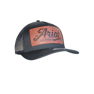 Casquette ARIAT Black/Leather