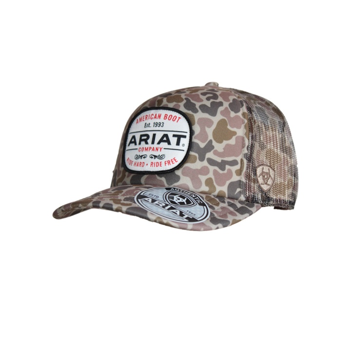 Casquette ARIAT camo