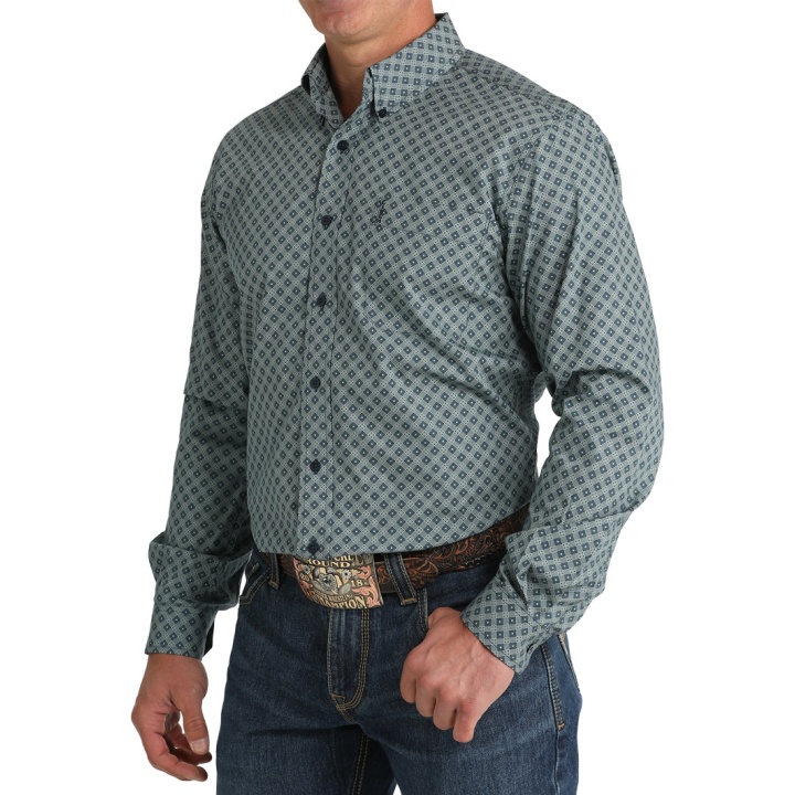 Chemise Cinch Homme Navy Print