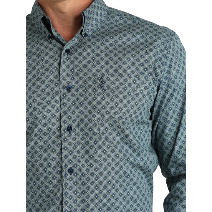 Chemise Cinch Homme Navy Print