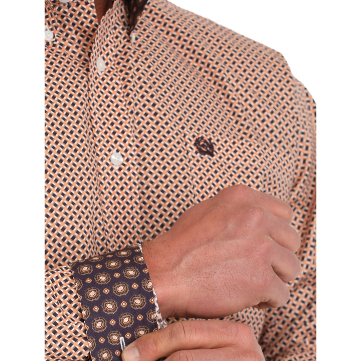 Chemise CINCH homme Stretch Corail
