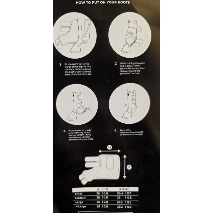 Guêtres Postérieurs Platinium Pro