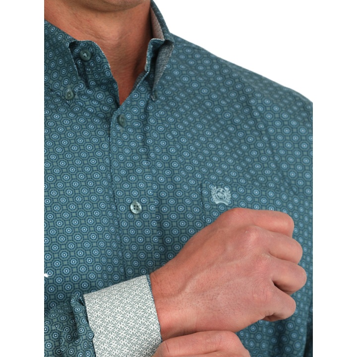 Chemise Cinch Homme Vert
