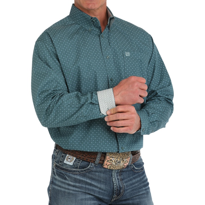 Chemise Cinch Homme Vert