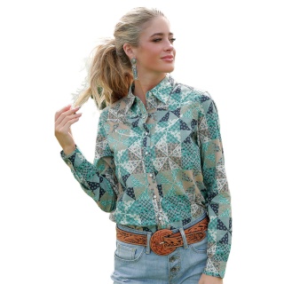 Chemise Cinch Femme Imprimée