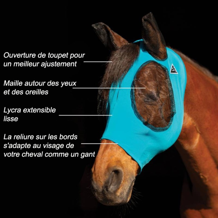 Fly Mask Lycra Prof Choice Pony