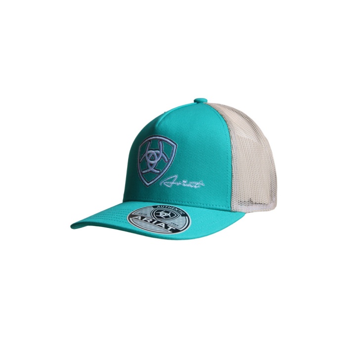 Casquette ARIAT Turquoise | El Pinto