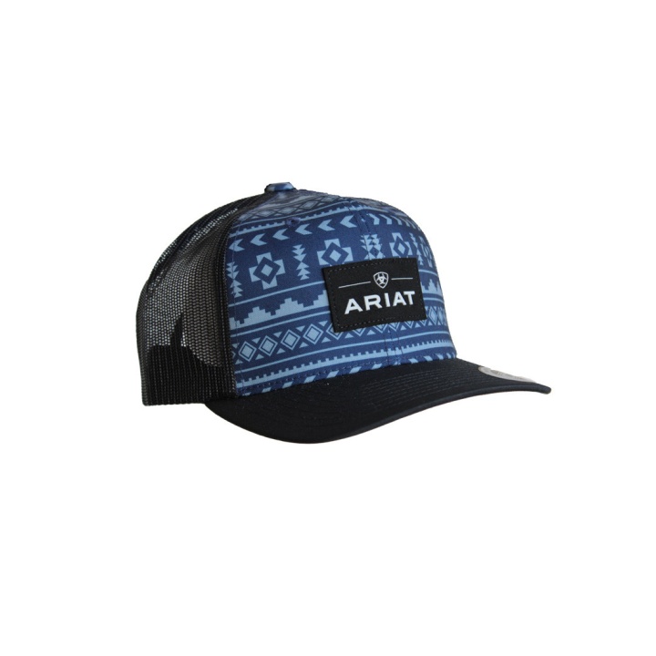 Casquette ARIAT aztec bleu