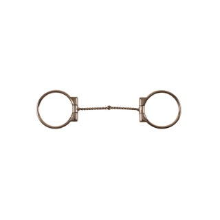 Snaffle D ring Twisté Fin
