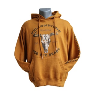 Sweat YELLOWSTONE OFFICIEL Camel