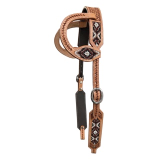 Bridon 2 Ears Large Black / Bordeaux