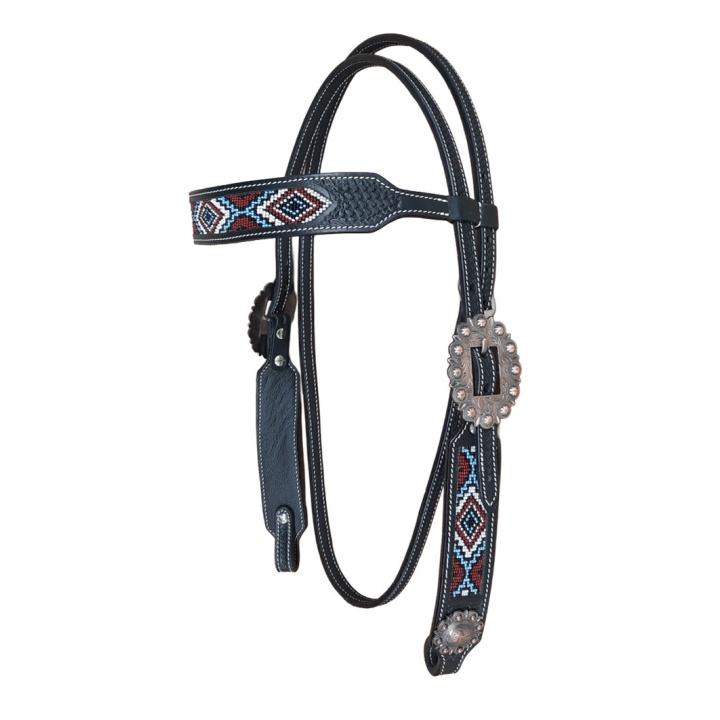 Bridon Perles Burgundy / Blue