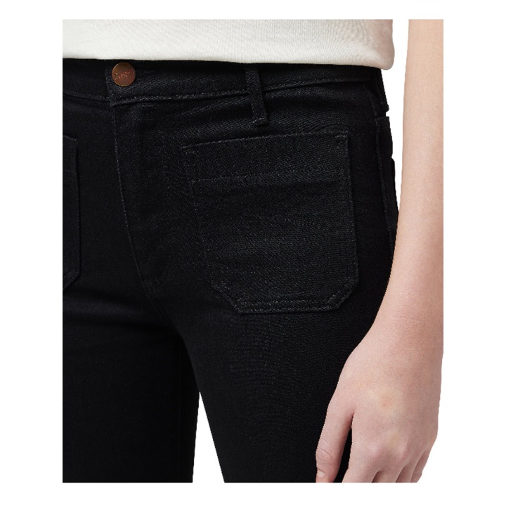 Jeans Femme Wrangler Flare Black