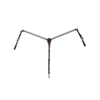 Collier de Chasse Perles Turquoise/Brique | El Pinto