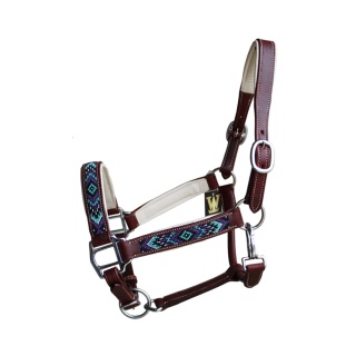 Licol Cuir WT Pearl Purple