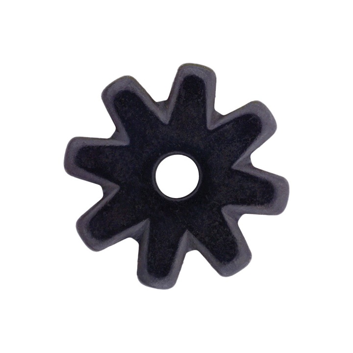 Molettes 8 points Noir