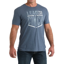 Tee Shirt CINCH Homme Blue