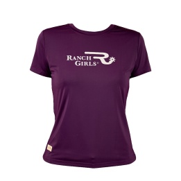 Tee Shirt Femme FRIDA Plum Ranch Girl | El Pinto