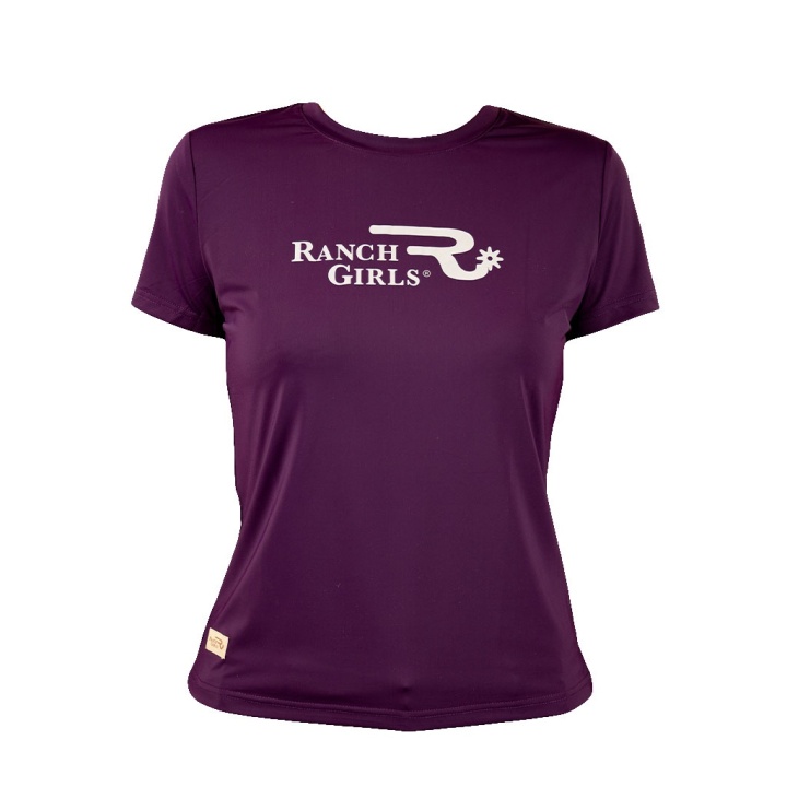 Tee Shirt Femme FRIDA Plum Ranch Girl | El Pinto