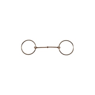 Snaffle O Torsadé fin Cuivré