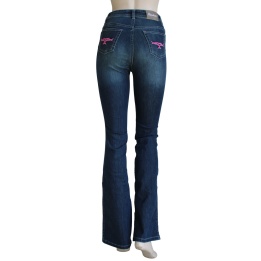 Jeans Femme Bootcut CHLOE PINK