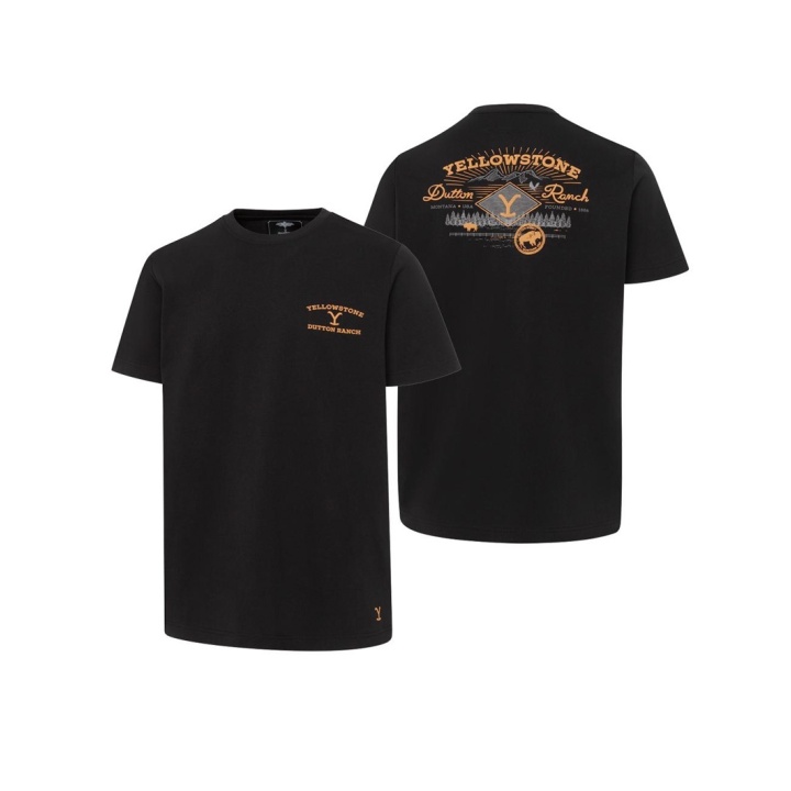 T-Shirt Western Yellowstone Dutton Ranch | 100 % Coton