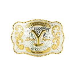 Boucle Ceinture Western Yellowstone Dutton Ranch | Dorée