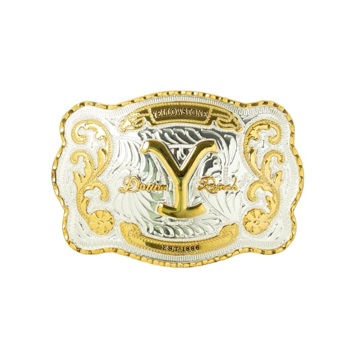 Boucle Ceinture Western Yellowstone Dutton Ranch | Dorée