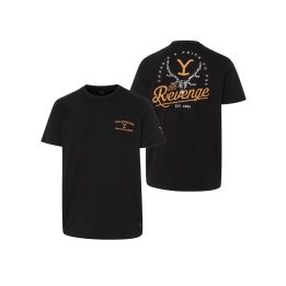T-Shirt Western Yellowstone For Revenge Noir | Coton