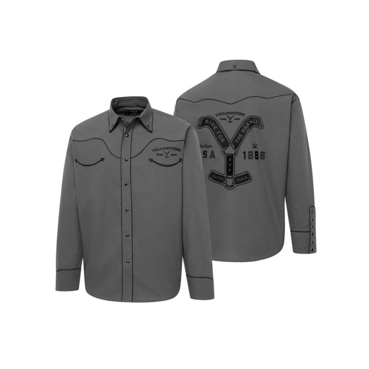 Chemise Homme YELLOWSTONE Ride For The Brand | El Pinto