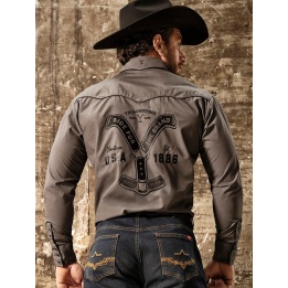 Chemise Homme YELLOWSTONE Ride For The Brand | El Pinto