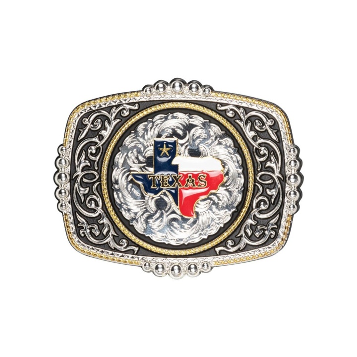 Boucle de Ceinture Texas Stars & Strips | El Pinto