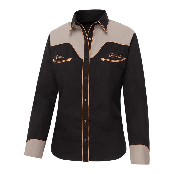 Chemise Western Femme Yellowstone Cowgirl | Dutton Ranch