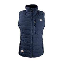 Gilet équitation femme Ranch Girls AMANDA bleu marine