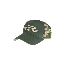 Casquette Ranch Girls CAMOU kaki | Style western