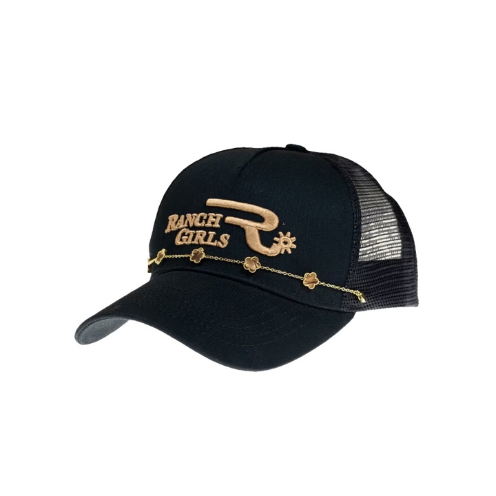 Casquette western femme Ranch Girls FLORY noir
