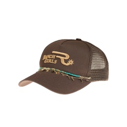 Casquette western Ranch Girls LUNA marron femme