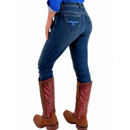 Jean western femme Antos Vintage RAWHIDE | Sellerie EL PINTO