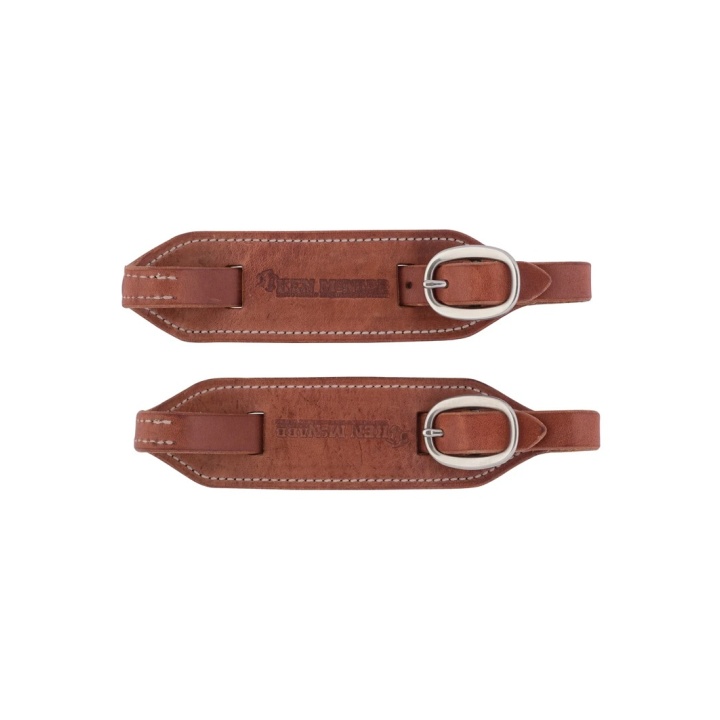 Slobber straps Ken McNabb cuir roux | EL PINTO