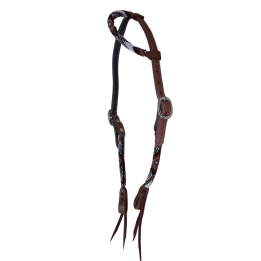 Bridon one Ear Perles Terracotta / brown X FULL